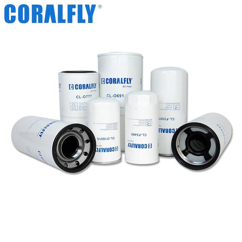 Масляный фильтр Coralfly LF9009 LF16015 LF3349 LF777 LF14000nn LF3654 LF3000 LF3349 LF777 LF16015 LF3345 LF691A LF667 для грузовиков и спецтехники (арт. 25-2041780)