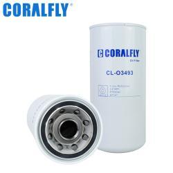 Масляный фильтр Coralfly CL-O3493 LF3493 P550341 B7187 2266553 для грузовиков и спецтехники (арт. 25-2041763)
