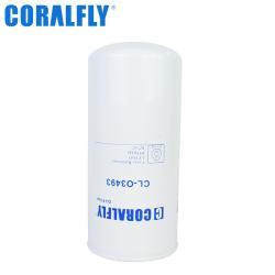 Масляный фильтр Coralfly CL-O3493 LF3493 P550341 B7187 2266553 для грузовиков и спецтехники (арт. 25-2041763)