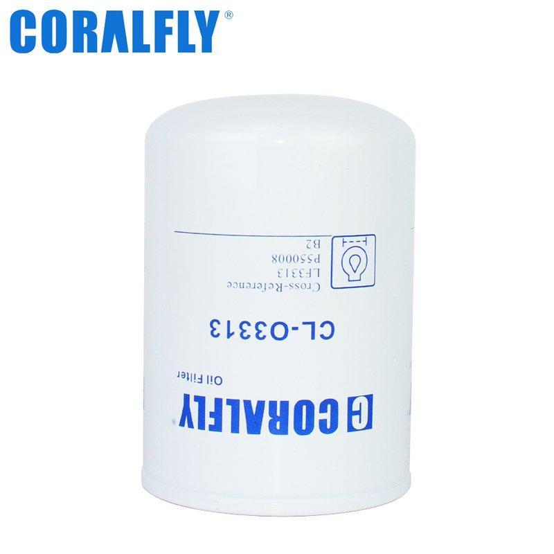 Масляный фильтр Coralfly CL-O3313 LF3313 P550008 5839LF551A 3076240022 для грузовиков и спецтехники (арт. 25-2041764)