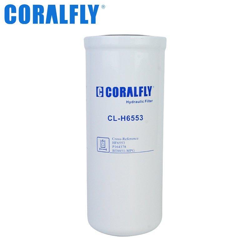 Гидравлический фильтр Coralfly CL-H6553 HF6553 P164378 BT8851-MPG 3321871 для экскаваторов (арт. 25-2041765)