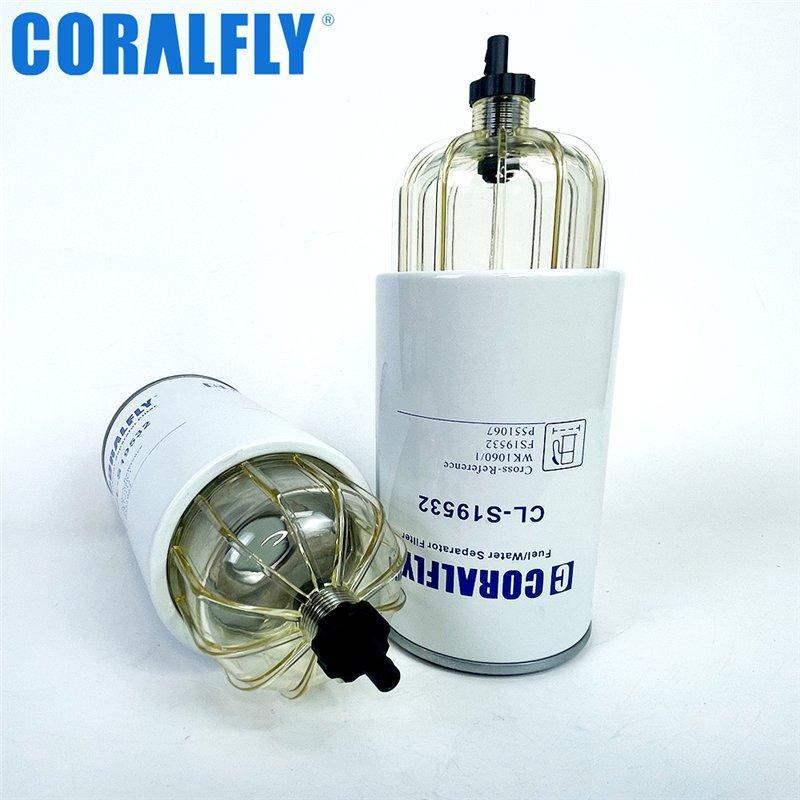 Сепаратор топлива CORALFLY FS19532 FS19532 P551856 для экскаваторов (арт. 25-20125413)