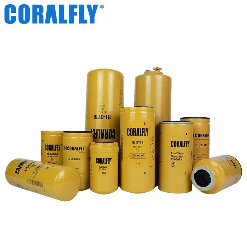 Масляные фильтры CORALFLY для экскаватора 2752604 275-2604 (арт. 20-20125536)