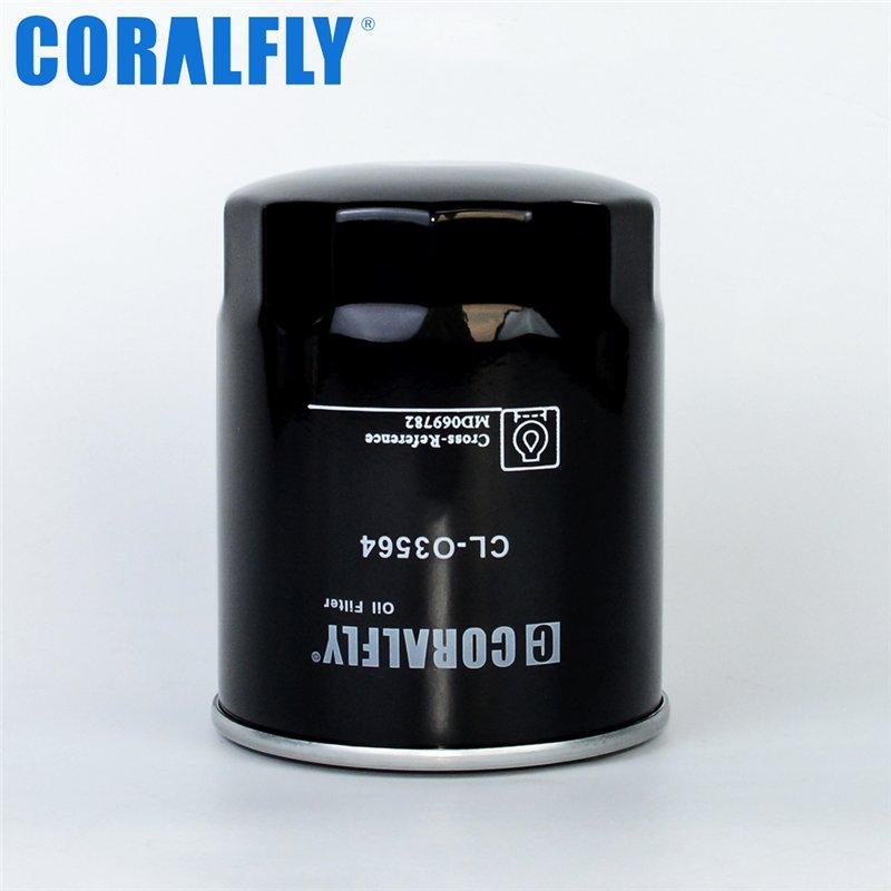Масляный фильтр CORALFLY MD069782 LF3564 P551343 BD28 (арт. 20-20125543)