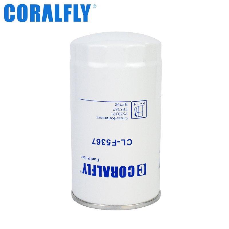 Топливный фильтр CORALFLY FF5367 FT7269 P550391 BF798 16403-59E00 YL4J9155BA WK940/6 (арт. 20-20125554)