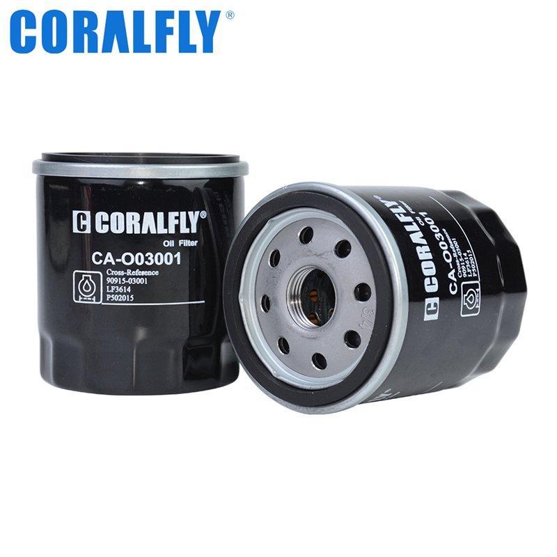 Масляный фильтр CORALFLY 90915-03001 C110J T 1636 для автомобилей (арт. 20-20125585)