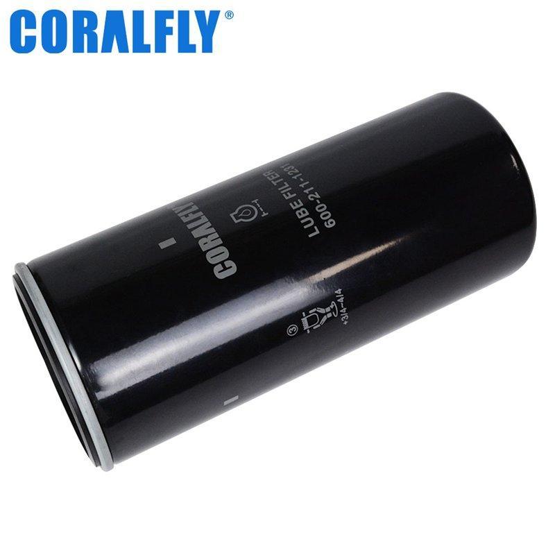 Масляный фильтр CORALFLY 600-211-1231 LF747 SO747 P551670 для экскаваторов (арт. 20-20125666)