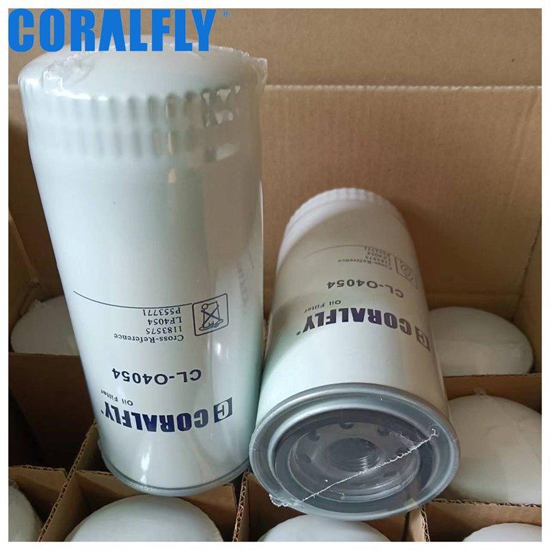 Масляный фильтр CORALFLY CL-O4054 1183575 LF4054 P553771 для грузовиков (арт. 20-20125669)