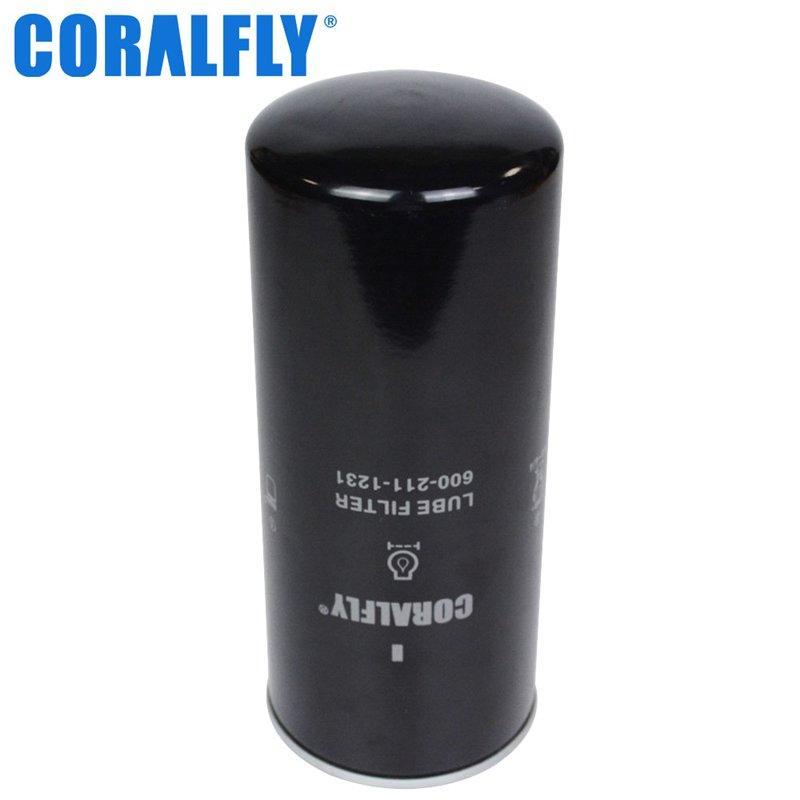 Масляный фильтр CORALFLY 600-211-1231 LF747 SO747 P551670 для экскаваторов (арт. 20-20125738)