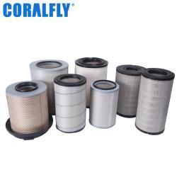 Воздушный фильтр CORALFLY CL-A1890M 8N-5504 AF1890M P181125 для грузовиков (арт. 20-20125748)