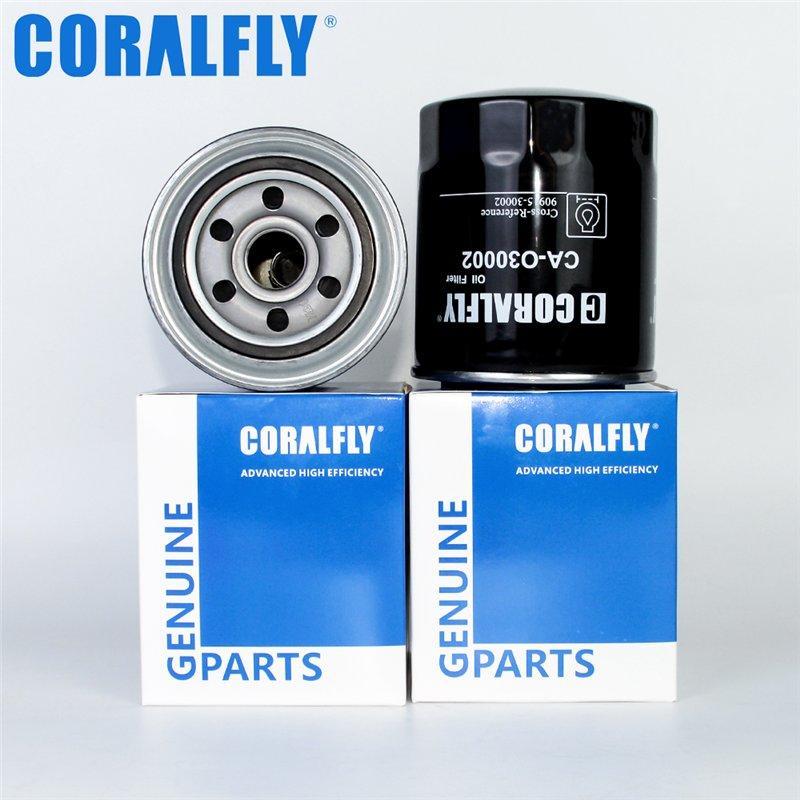 Масляный фильтр CORALFLY 90915-30002 LF3608 P550597 T1640 для дизельных двигателей (арт. 20-20125753)