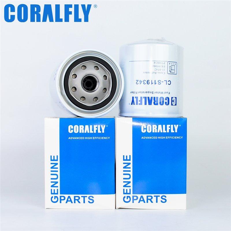 Фильтр-водоотделитель CORALFLY 11-9342 FS19580A P550834 SN30034 для дизельных двигателей (арт. 20-20125764)