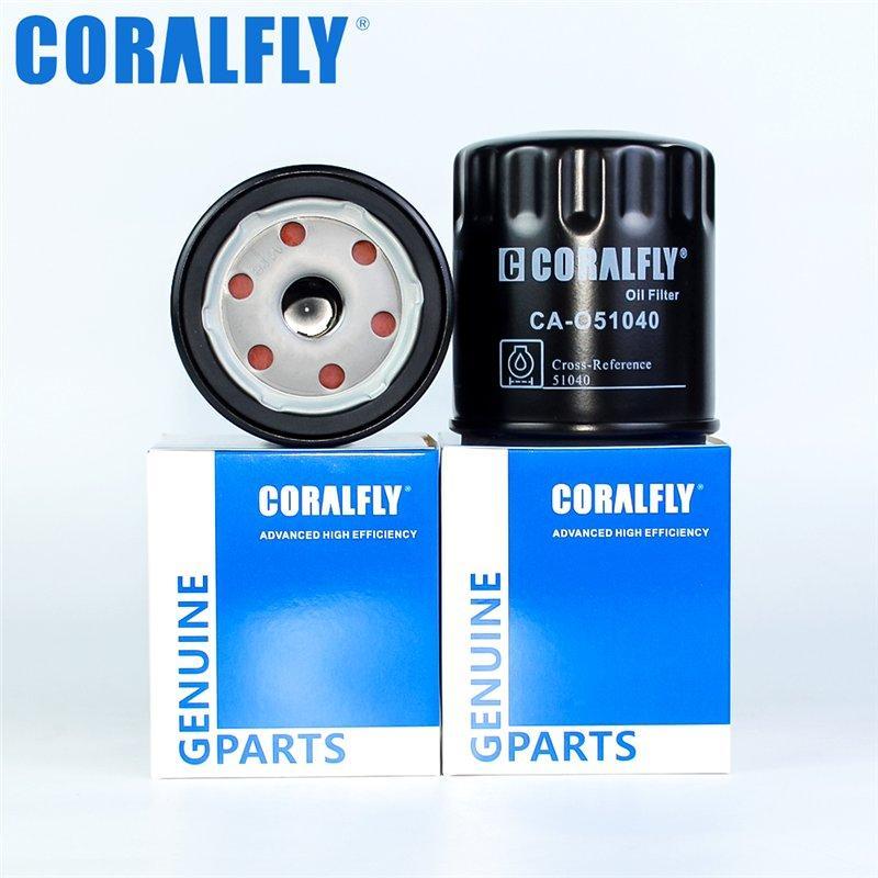 Топливный фильтр CORALFLY 51040 SO432 LF780 W712/22 для дизельных двигателей (арт. 20-20125780)