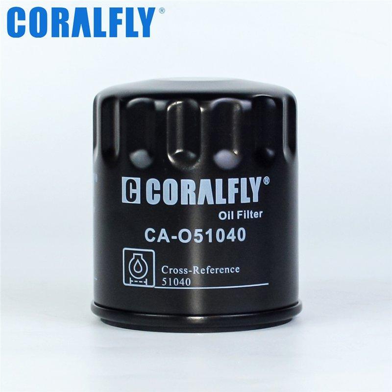 Топливный фильтр CORALFLY 51040 SO432 LF780 W712/22 для дизельных двигателей (арт. 20-20125780)