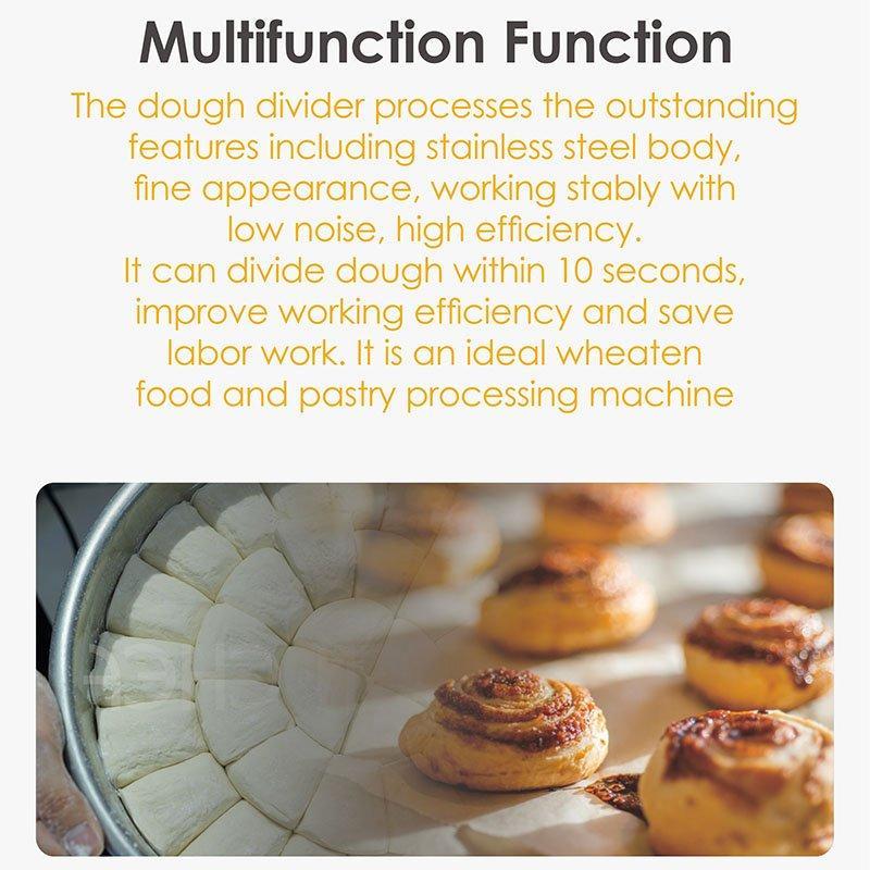 Автоматический делитель теста на 36 частей для пиццы и хлеба (арт. 25-28041504)