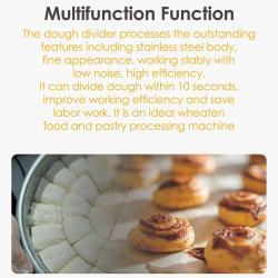 Машина для деления теста на 36 частей для хлеба и пиццы (арт. 25-28041505)