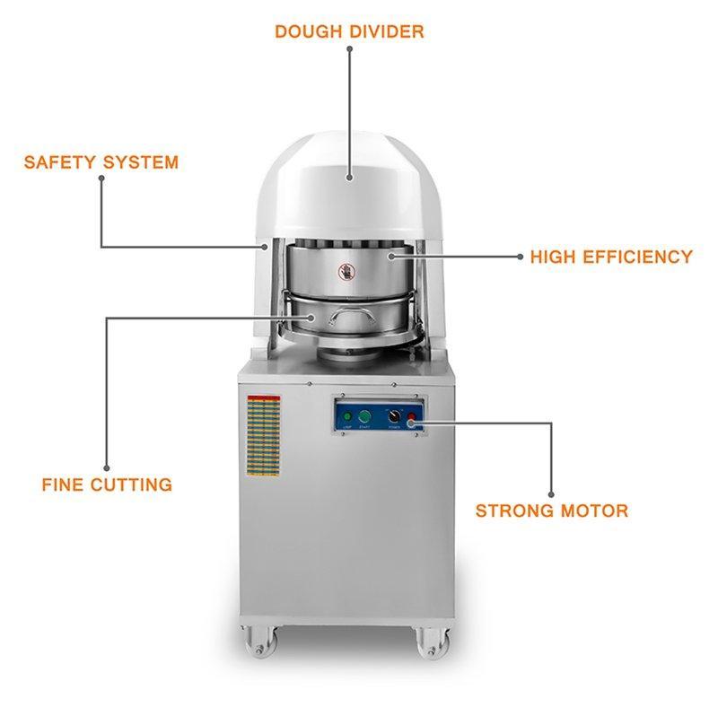 Электрический делитель булочек на 30–180 г для коммерческого использования (арт. 25-28041506)