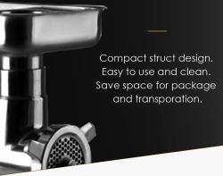 Электрическая мясорубка 1500W 1800W из нержавеющей стали модель 32 (арт. 25-28041593)