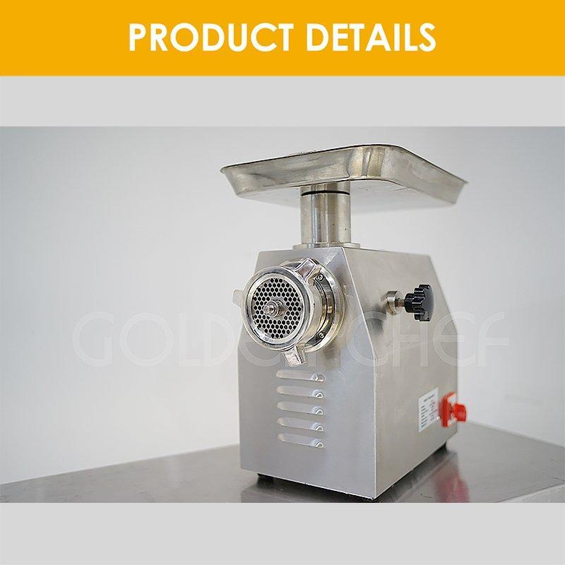 Электрическая мясорубка из нержавеющей стали для мясных магазинов и ресторанов | (арт. 25-28041598)