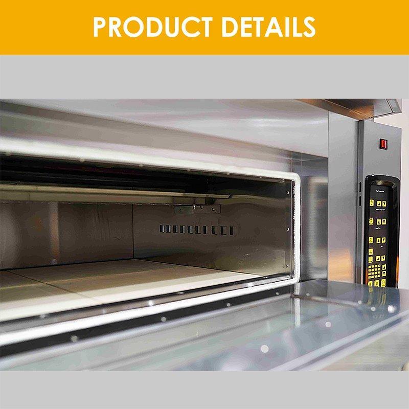 Газовая и электрическая печь 1/2/3 уровня для выпечки хлеба и пиццы (арт. 25-28041576)