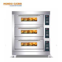 Газовая печь Golden Chef GD-33 для хлеба и пиццы коммерческая (арт. 25-28041709)