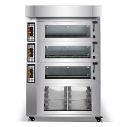 Электрическая печь для выпечки хлеба 3 яруса 6 противней профессиональная (арт. 25-28041714)