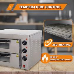 Электрическая настольная печь для пиццы и хлеба Golden Chef двухъярусная (арт. 25-28041730)