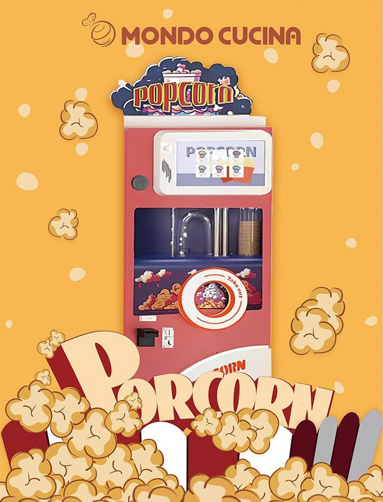 Автоматический вендинговый аппарат для попкорна для кинотеатров и торговых центров (арт. 25-28041881)