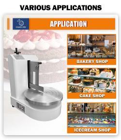 Машина для украшения тортов кремом коммерческая полировочная машина для круглых тортов (арт. 25-28041882)