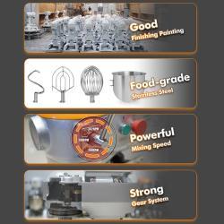 Планетарный миксер для теста и крема электрический коммерческий (арт. 25-28041904)