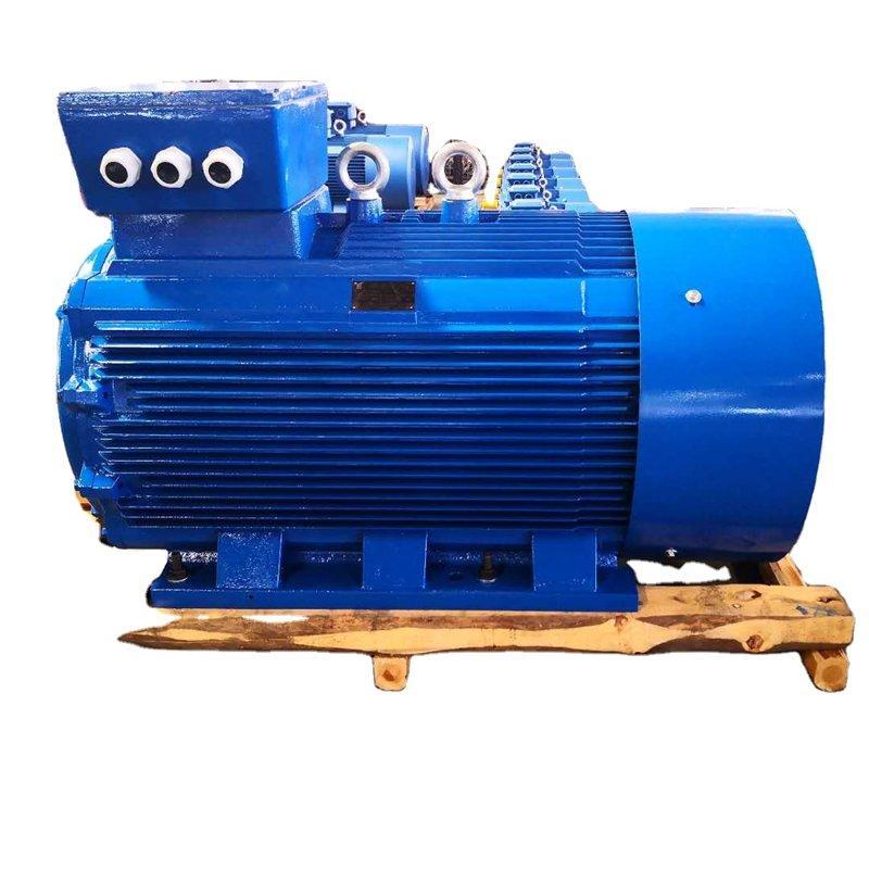 Электродвигатель Y2 500HP трёхфазный чугунный корпус, медная обмотка IE2 (25-8051730)