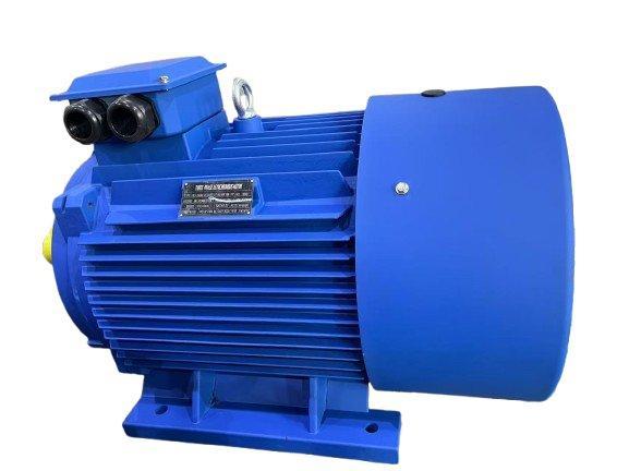 Электродвигатель 90кВт 125HP трёхфазный асинхронный переменного тока (арт. 25-17051290)