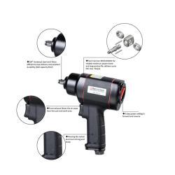 Лёгкий пневматический ударный гайковёрт 1/2, композитный корпус (25-20051536)