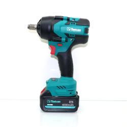 Аккумуляторный ударный гайковёрт 50–380Нм, пистолетного типа, литиевая батарея (25-20051620)