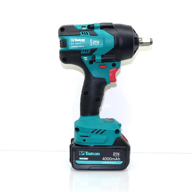 Ударный гайковёрт 1/2, 1000Нм, 21В, аккумуляторный, для ремонта авто, тяжёлый тип (25-20051626)