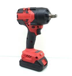 Ударный аккумуляторный гайковёрт 21В, пистолетный, профессиональный, литиевая батарея (25-20051627)