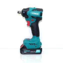 Мини-ударный гайковёрт 380Нм, бесщеточный, аккумуляторный, профессиональный уровень (25-20051628)