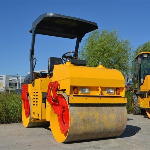 Дорожный каток двухвальцовый пешеходный компактный для уплотнения асфальта (арт. 25-12062950)