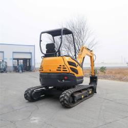 Гусеничный мини-экскаватор 1.2 тонны с гидравликой и доставкой по Китаю (арт. 25-12062253)