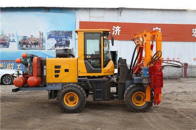 Винтовой колесный копер для установки свай и монтажа ограждений (арт. 25-12062275)