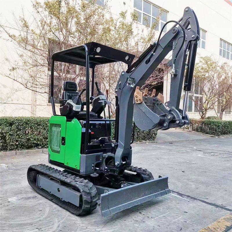 Мини-гусеничный экскаватор 1,7 тонны с рельсовым захватом и навеской (арт. 25-12062523)