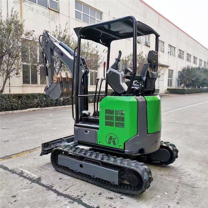 Мини-гусеничный экскаватор 1,7 тонны с рельсовым захватом и навеской (арт. 25-12062523)