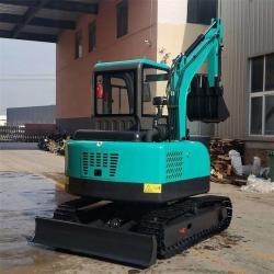 Экскаватор гусеничный мини-резиновый/стальной тип для работ на стройке (арт. 25-12062527)