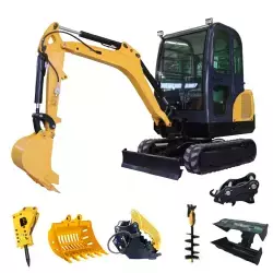 Аксессуары для мини-экскаватора 1–3,5 тонны гидравлические (арт. 25-12062538)