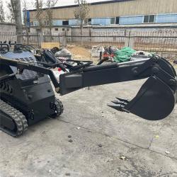 Погрузчик мини с бортовым поворотом 500 кг и камнеуборочной машиной CE EPA (арт. 25-12062366)