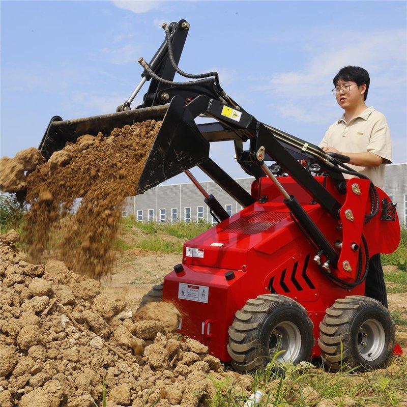 Погрузчик мини 380 Skid с навесным оборудованием дизельный двигатель CE EPA доставка (арт. 25-12062382)