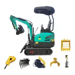 Экскаватор мини 1–1.2 т гусеничный кабина JP для фермы (арт. 25-12062379)