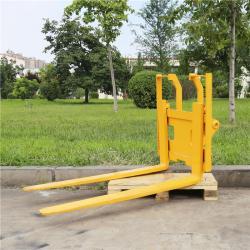 Вилочный захват для поддонов для мини-экскаватора QH12 1–1,8 т для логистических задач (арт. 25-12062812)