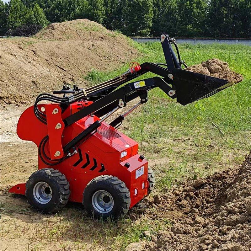 Гусеничный мини-погрузчик дизельный с бортовым поворотом для строительных задач (арт. 25-12062839)