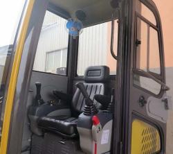 Экскаватор колесный узкий мини экскаватор-погрузчик китайский (арт. 25-12062991)